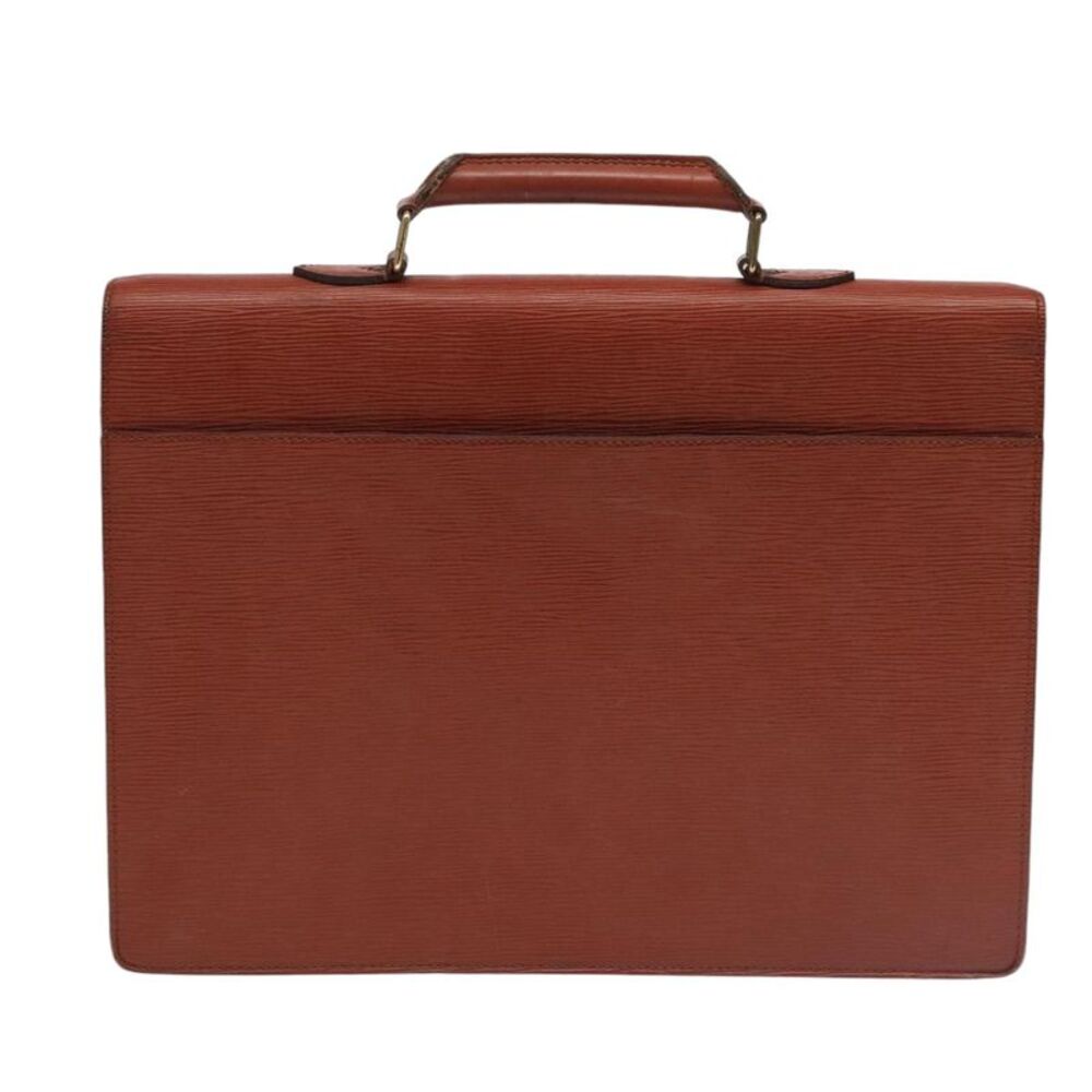Louis Vuitton Serviette Conseiller Brown Leather Briefcase Bag (Pre-Owned) - Picture 2 of 16
